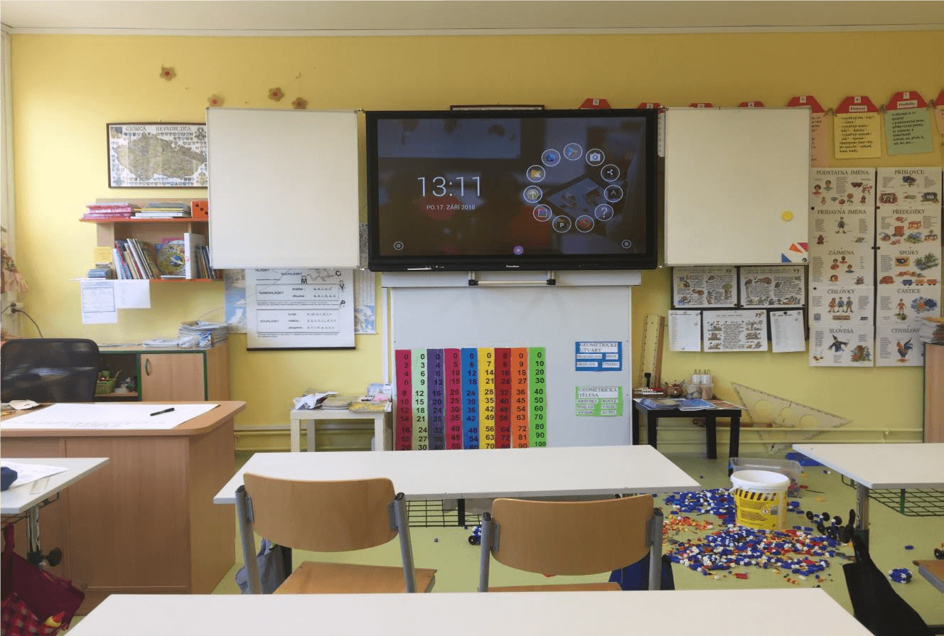 Máme novou tabuli a tablety